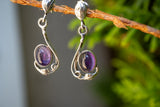 Ohrringe mit Amethysten