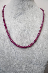 Collier en Rubis de Birmanie