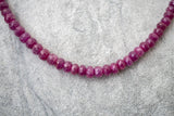 Collier en Rubis de Birmanie