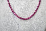 Collier en Rubis de Birmanie