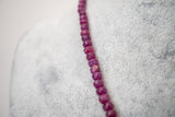 Collier en Rubis de Birmanie