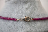 Collier en Rubis de Birmanie
