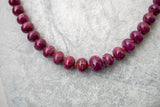 Collier en Rubis de Birmanie