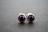 Ohrstecker mit Amethyst (klein)
