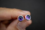 Ohrstecker mit Amethyst (klein)