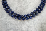 Collier avec lapis-lazuli (8mm)