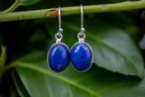 Boucles d’oreilles en argent 925 avec lapis lazuli – Élégance céleste, esprit libre