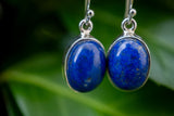 Boucles d’oreilles en argent 925 avec lapis lazuli – Élégance céleste, esprit libre