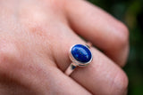 Bague en lapis-lazuli