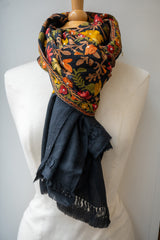 Embroidered Wool Shawl “Ari work”