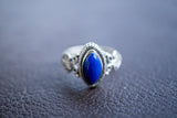 Bague Lapis Lazuli en forme de diamant