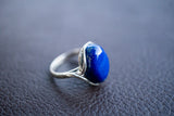 Bague avec lapis lazuli
