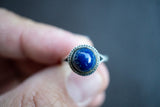 Bague avec lapis lazuli