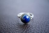 Bague avec lapis lazuli
