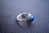 Bague avec lapis lazuli