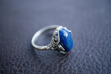 Bague avec lapis lazuli