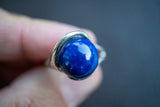 Bague avec lapis lazuli