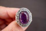 Bague Élégante en Améthyste