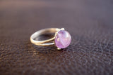 Bague avec améthyste en argent 925