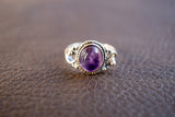 Bague avec Améthyste Naturelle