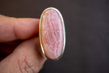 Bague en Argent 925 avec Rhodochrosite