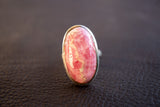 Bague en Argent 925 avec Rhodochrosite