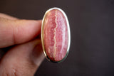 Bague en Argent 925 avec Rhodochrosite