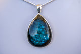 Pendentif en Labradorite en Forme de Goutte