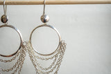 Boucles d'oreilles en agate et argent 925