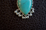 Collier en argent 925 avec pierre de turquoise