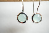 Boucles d'oreilles en agate et argent 925