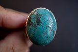 Bague avec turquoise