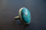 Bague avec turquoise