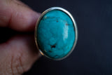Bague avec turquoise