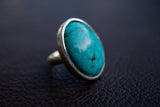 Bague avec turquoise