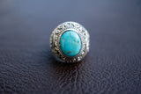 Bague en Argent 925 avec Turquoise