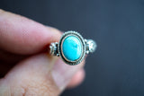 Bague en Argent 925 avec Turquoise