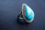 Bague en Argent 925 avec Turquoise