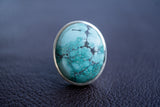 Bague en Argent 925 avec Turquoise Naturelle