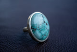 Bague en Argent 925 avec Turquoise Naturelle