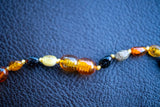 Collier pour Bébé en Ambres Multicolores