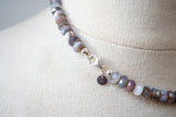 Collier d’agate du Botswana