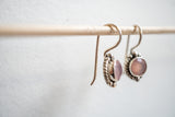 Boucles d’oreilles avec Agates et argent 925