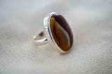 Bague Mookaite en Argent 925