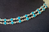 Collier ras-du-cou en turquoise