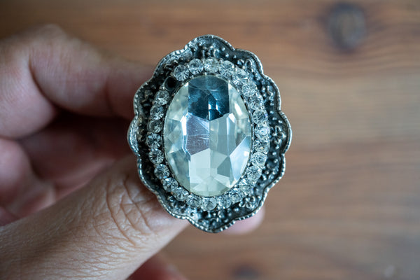 Bague en oxyde de zircon