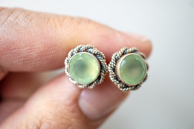 Puces en agate et argent 925