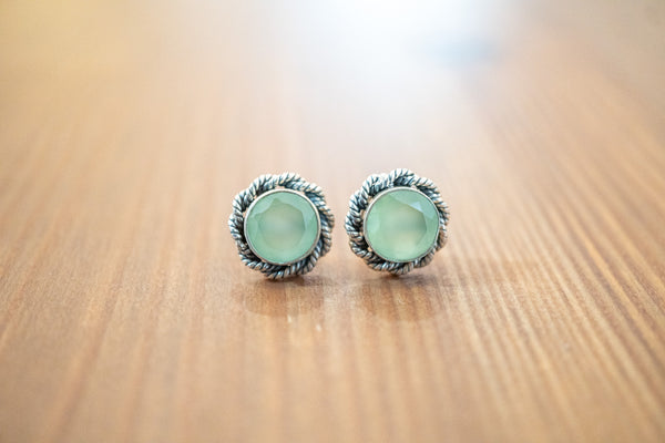 Puces en agate et argent 925