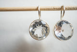 Boucles d'oreilles avec cristal de roche