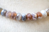 Collier d’agate du Botswana